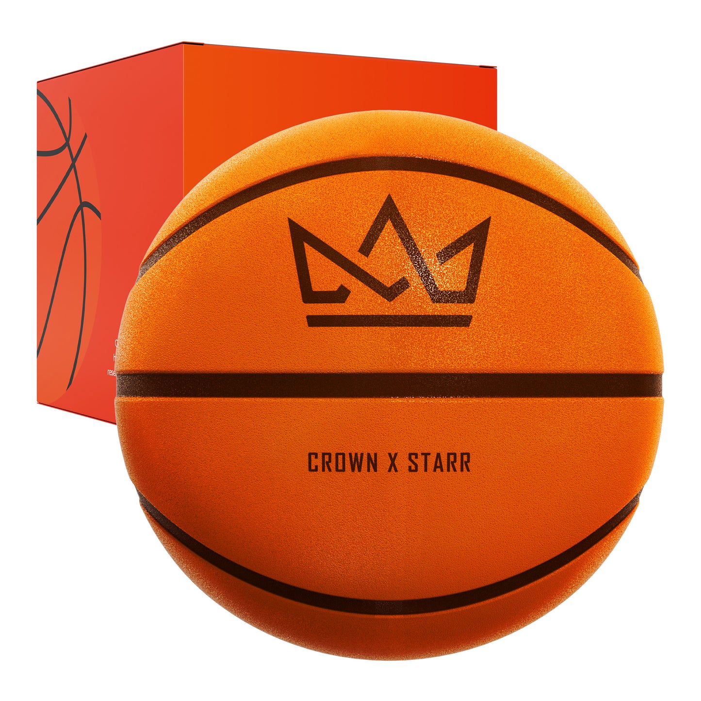 Silent Basketball Size 7 (Pro) – Airless Grooved Foam Indoor Basketball
